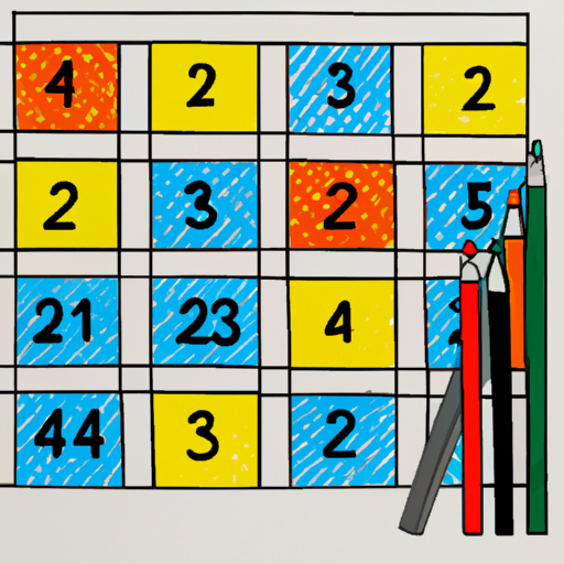 a colorful calendar with different time 512x512 52097935