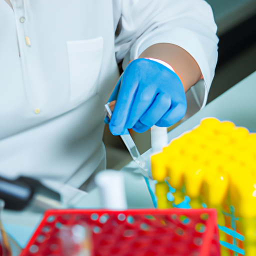 a scientist conducting experiments in a 512x512 71158871