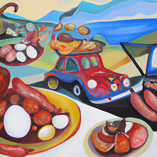 gastronomic road trips oil painting 512x512 77530302